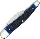 Case Seahorse Whittler Navy Bone-3