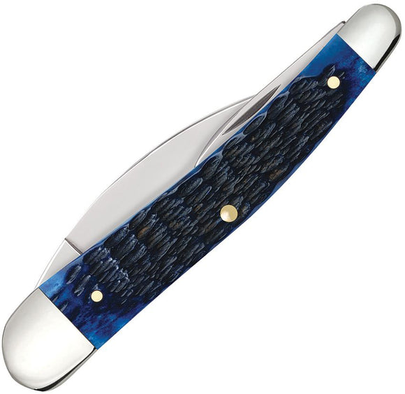 Case Seahorse Whittler Navy Bone