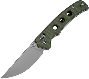 Civivi Noctis Crossbar Lock Green Micarta