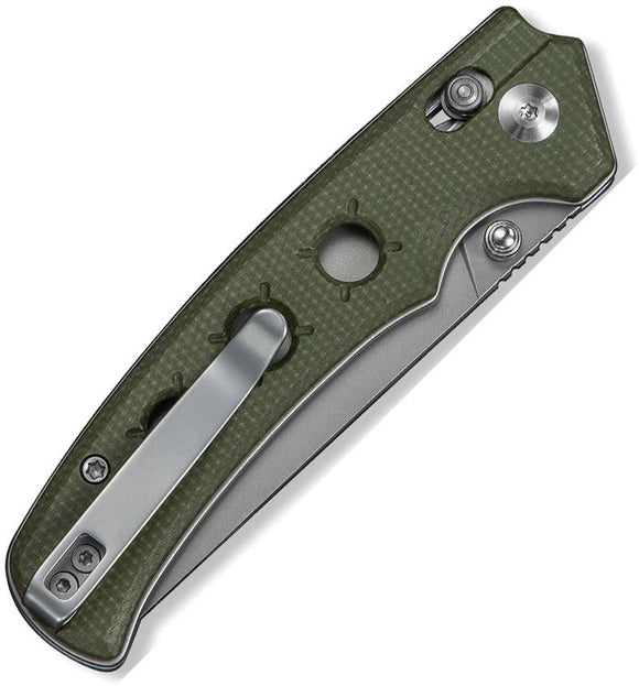 Civivi Noctis Crossbar Lock Green Micarta