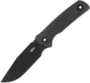 Zero Tolerance 0004 Fixed Blade Micarta Black-1