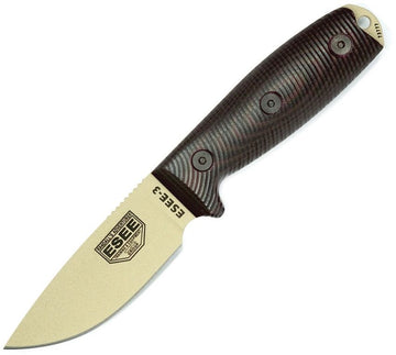 ESEE Model 3 3D Fixed Blade Desert Tan