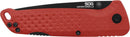 SOG Adventurer Lockback Red/Blk-3