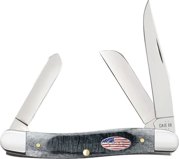 Case Med Stockman Gray Sawcut